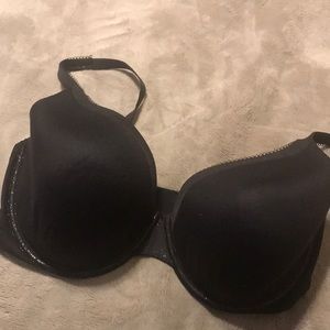 Black shimmer bra 36DDD
